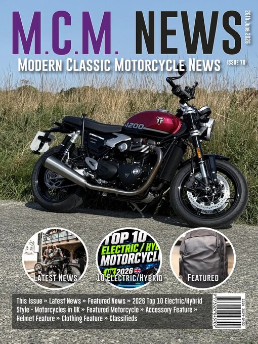 Cover image for Modern Classic Motorcycle News